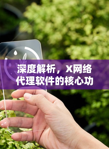 深度解析,X网络代理软件的核心功能与应用场景 深度解析,X网络代理软件的核心功能与应用场景
