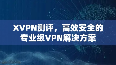 XVPN测评，高效安全的专业级VPN解决方案