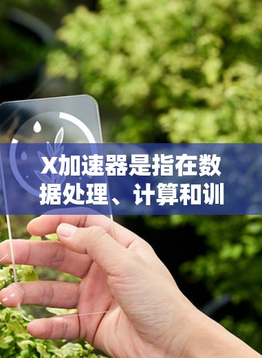 X加速器是指在数据处理、计算和训练任务中能够显著提升性能的硬件设备,常用于人工智能、图像处理、科学计算等领域。以下是一些常见的X加速器及其排行榜,供参考 X加速器是指在数据处理、计算和训练任务中能够显著提升性能的硬件设备,常用于人工智能、图像处理、科学计算等领域。以下是一些常见的X加速器及其排行榜,供参考