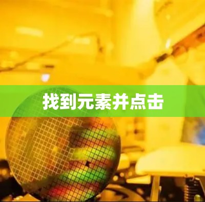 找到元素并点击