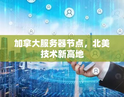 加拿大服务器节点，北美技术新高地