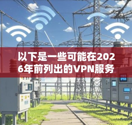 以下是一些可能在2026年前列出的VPN服务的排名，但需要注意的是，实际排名会受到多种因素的影响，包括技术发展、用户反馈和市场竞争等