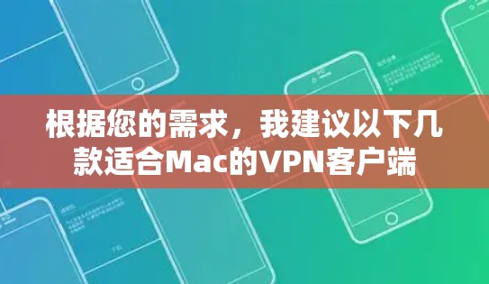 根据您的需求，我建议以下几款适合Mac的VPN客户端