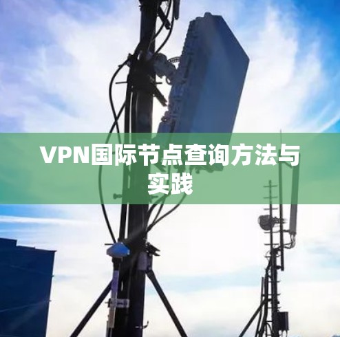 VPN国际节点查询方法与实践