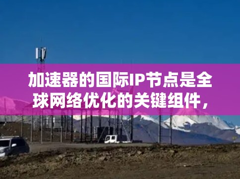 加速器的国际IP节点是全球网络优化的关键组件，用于提升数据传输效率。以下是对国际IP节点的详细分析和总结